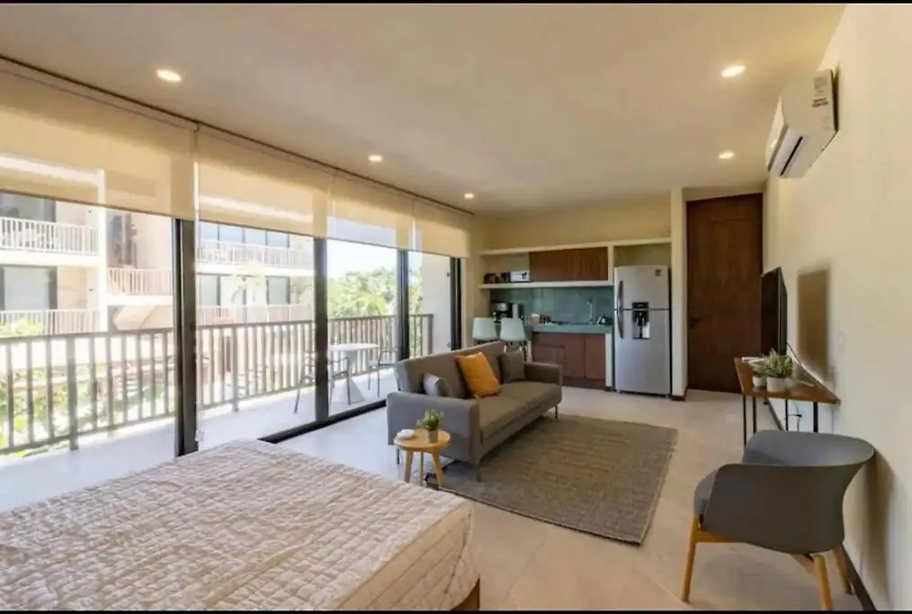 アパート Chic Loft Steps From The Beach ホルボックス島 メキシコ